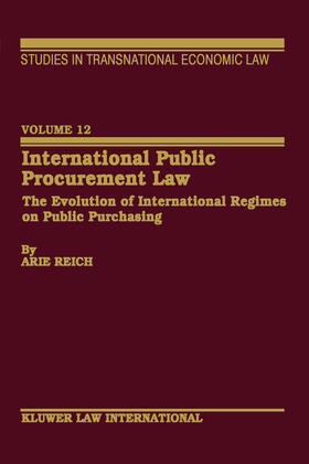 Reich |  International Public Procurement Law | Buch |  Sack Fachmedien