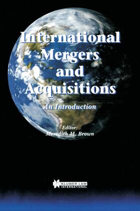 Brown |  International Mergers and Acquisitions | Buch |  Sack Fachmedien