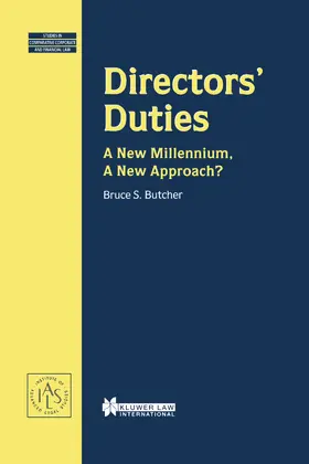 Butcher | Directors' Duties, a New Millennium, a New Approach? | Buch | 978-90-411-9788-7 | sack.de