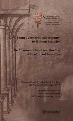  From Territorial Sovereignty to Human Security | Buch |  Sack Fachmedien