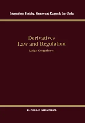 Gengatharen / Gengarathan |  Derivatives Law & Regulation | Buch |  Sack Fachmedien