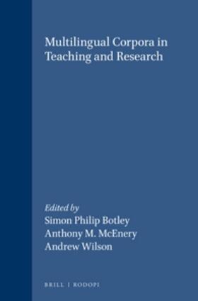 Multilingual Corpora in Teaching and Research | Buch | 978-90-420-0541-9 | sack.de