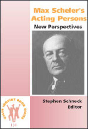 Max Scheler’s Acting Persons | Buch |  Sack Fachmedien