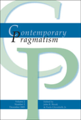 SHOOK / GHIRALDELLI | Contemporary Pragmatism Vol. 2, Issue 2 (Single Issue). | Buch | 978-90-420-1988-1 | sack.de