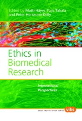 ETHICS IN BIOMEDICAL RESEARCH | Buch | 978-90-420-2179-2 | sack.de