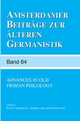  Advances in Old Frisian Philology | Buch |  Sack Fachmedien