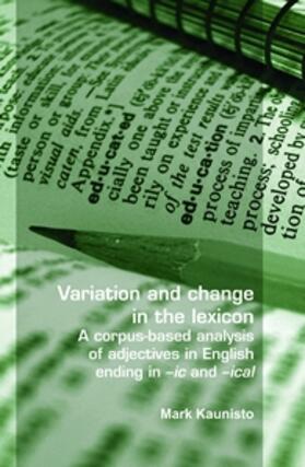 Variation and change in the lexicon | Buch | 978-90-420-2233-1 | sack.de