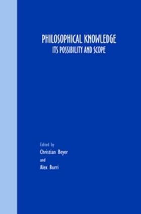  Philosophical Knowledge | Buch |  Sack Fachmedien