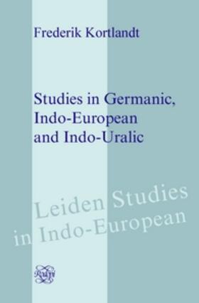STUDIES IN GERMANIC INDO-EUROP | Buch | 978-90-420-3135-7 | sack.de