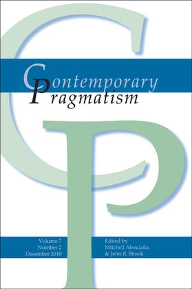 Aboulafia / Shook | Contemporary Pragmatism. Volume 7, Number 2. December 2010. | Buch | 978-90-420-3287-3 | sack.de