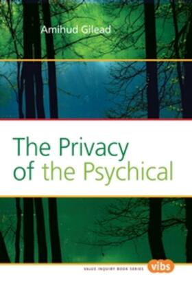  PRIVACY OF THE PSYCHICAL | Buch |  Sack Fachmedien