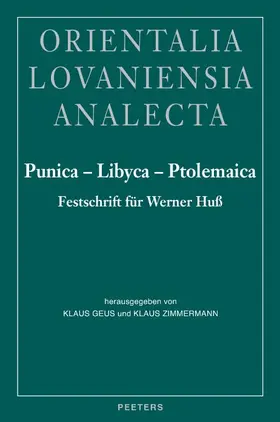 Zimmermann |  Punica - Libyca - Ptolemaica: Festschrift Fur Werner Huss Zum 65. Geburtstag Dargebracht Von Schulern, Freunden Und Kollegen | Buch |  Sack Fachmedien