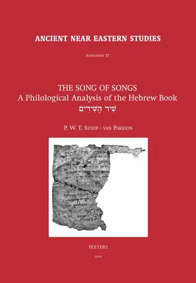 Stoop-Van Paridon |  The Song of Songs: A Philological Analysis of the Hebrew Book | Buch |  Sack Fachmedien