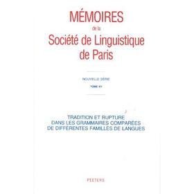  Tradition Et Rupture Dans Les Grammaires Comparees de Differentes Familles de Langues | Buch |  Sack Fachmedien