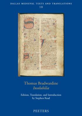 Read |  Thomas Bradwardine: Insolubilia | Buch |  Sack Fachmedien