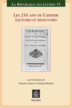Cronk / Ferrand |  Les 250 ANS de Candide: Lectures Et Relectures | Buch |  Sack Fachmedien