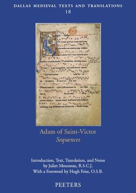 Mousseau |  Adam of Saint-Victor, Sequences | Buch |  Sack Fachmedien