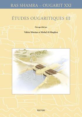 Al-Maqdissi / Matoïan / Matoian |  Etudes Ougaritiques III | Buch |  Sack Fachmedien