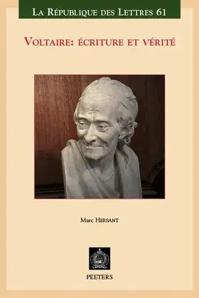 Hersant |  Voltaire: Ecriture Et Verite | Buch |  Sack Fachmedien