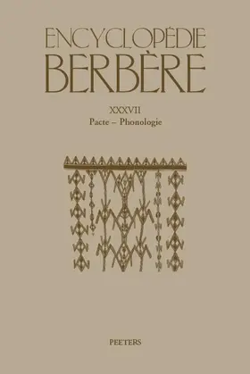  Encyclopedie Berbere. Fasc. XXXVII: Pacte - Phonologie | Buch |  Sack Fachmedien