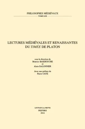 Bakhouche / Galonnier |  FRE-LECTURES MEDIEVALES ET REN | Buch |  Sack Fachmedien