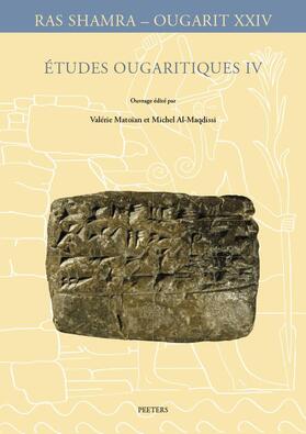 Al-Maqdissi / Matoian |  FRE-ETUDES OUGARITIQUES IV | Buch |  Sack Fachmedien