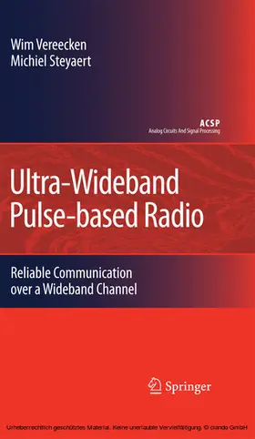 Vereecken / Steyaert |  Ultra-Wideband Pulse-based Radio | eBook | Sack Fachmedien