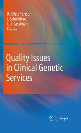 Kristoffersson / Schmidtke / Cassiman |  Quality Issues in Clinical Genetic Services | eBook | Sack Fachmedien