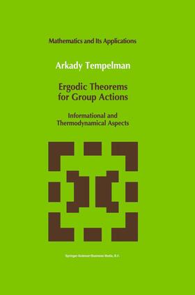 Tempelman |  Ergodic Theorems for Group Actions | Buch |  Sack Fachmedien