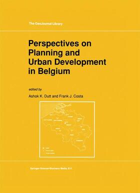 Costa / Dutt |  Perspectives on Planning and Urban Development in Belgium | Buch |  Sack Fachmedien