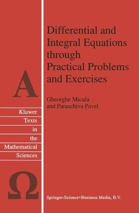 Pavel / Micula |  Differential and Integral Equations through Practical Problems and Exercises | Buch |  Sack Fachmedien