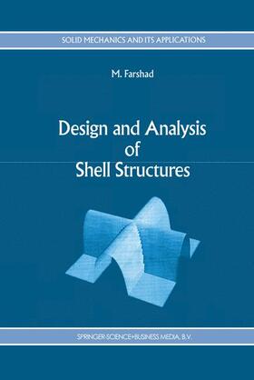 Farshad |  Design and Analysis of Shell Structures | Buch |  Sack Fachmedien