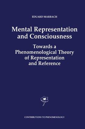 Marbach |  Mental Representation and Consciousness | Buch |  Sack Fachmedien