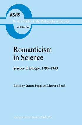 Poggi / Bossi |  Romanticism in Science | Buch |  Sack Fachmedien