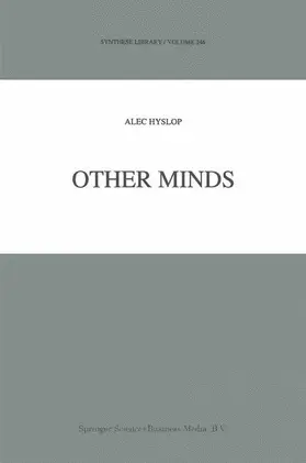 Hyslop |  Other Minds | Buch |  Sack Fachmedien