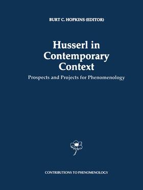 Hopkins |  Husserl in Contemporary Context | Buch |  Sack Fachmedien