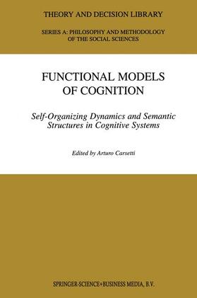 Carsetti | Functional Models of Cognition | Buch | 978-90-481-5360-2 | sack.de