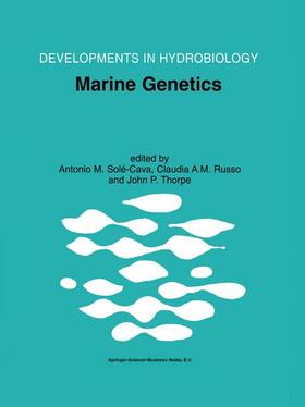 Solé-Cava / Thorpe / Russo |  Marine Genetics | Buch |  Sack Fachmedien