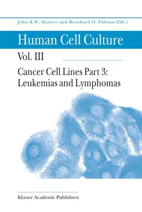 Masters / Palsson |  Cancer Cell Lines | Buch |  Sack Fachmedien