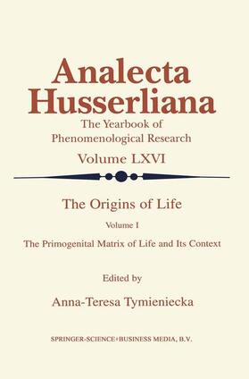 Tymieniecka |  The Origins of Life | Buch |  Sack Fachmedien