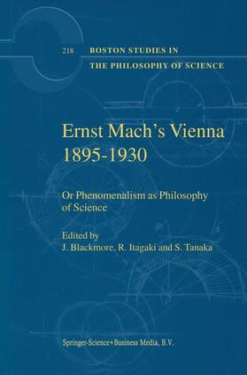 Blackmore / Tanaka / Itagaki |  Ernst Mach's Vienna 1895-1930 | Buch |  Sack Fachmedien