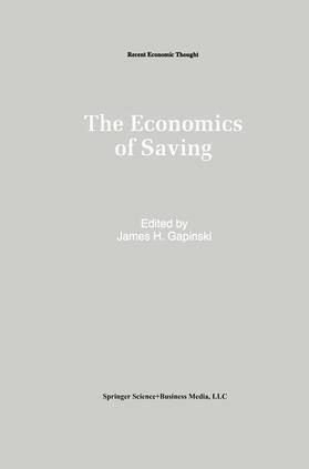 Gapinski |  The Economics of Saving | Buch |  Sack Fachmedien