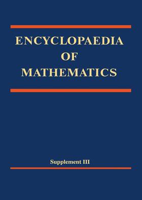 Hazewinkel |  Encyclopaedia of Mathematics, Supplement III | Buch |  Sack Fachmedien