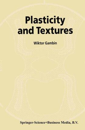 Gambin |  Plasticity and Textures | Buch |  Sack Fachmedien
