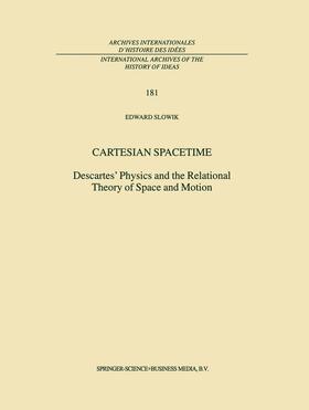Slowik |  Cartesian Spacetime | Buch |  Sack Fachmedien