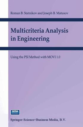 Matusov / Statnikov |  Multicriteria Analysis in Engineering | Buch |  Sack Fachmedien