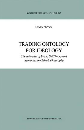 Decock |  Trading Ontology for Ideology | Buch |  Sack Fachmedien