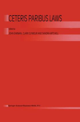 Earman / Mitchell / Glymour |  Ceterus Paribus Laws | Buch |  Sack Fachmedien