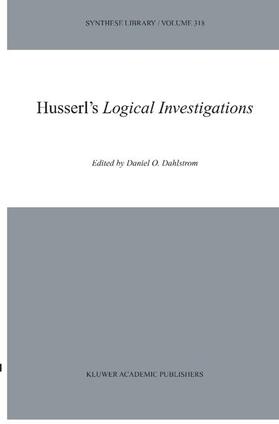 Dahlstrom |  Husserl's Logical Investigations | Buch |  Sack Fachmedien