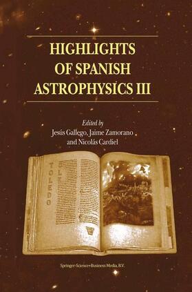 Gallego / Cardiel / Zamorano |  Highlights of Spanish Astrophysics III | Buch |  Sack Fachmedien